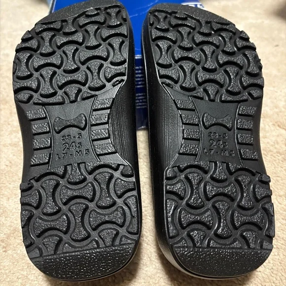 Birkenstock Black Profi-Birki Clogs size 38 - Picture 4 of 7
